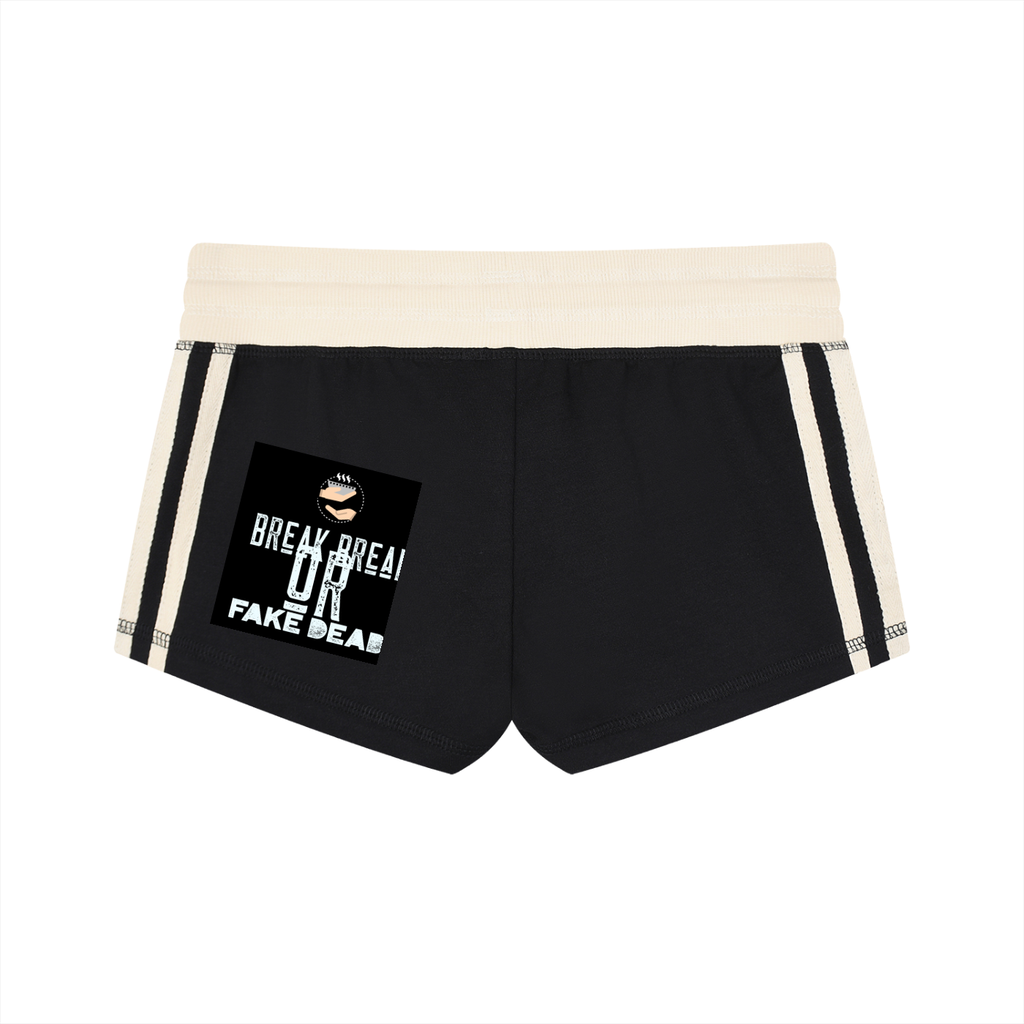 Bb fd Women's Contrast Stripe Track Shorts
