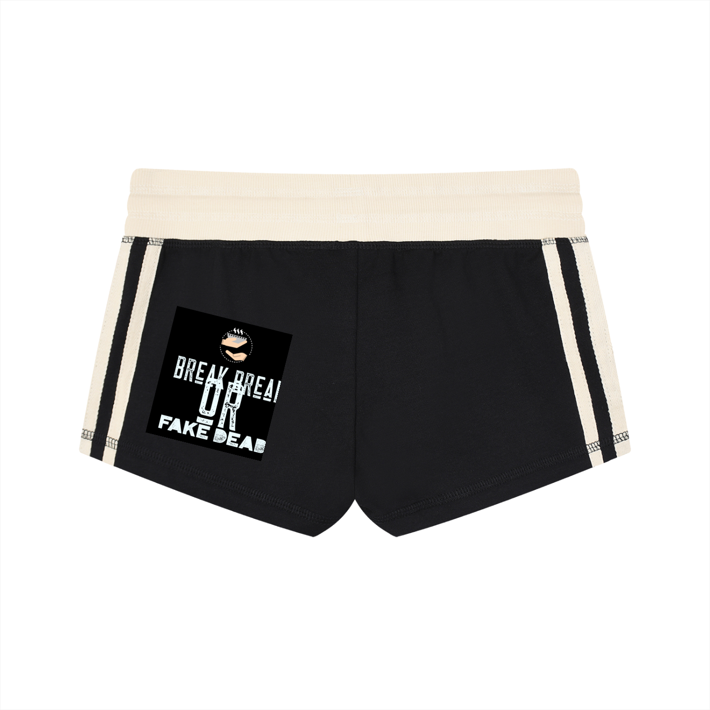Bb fd Women's Contrast Stripe Track Shorts