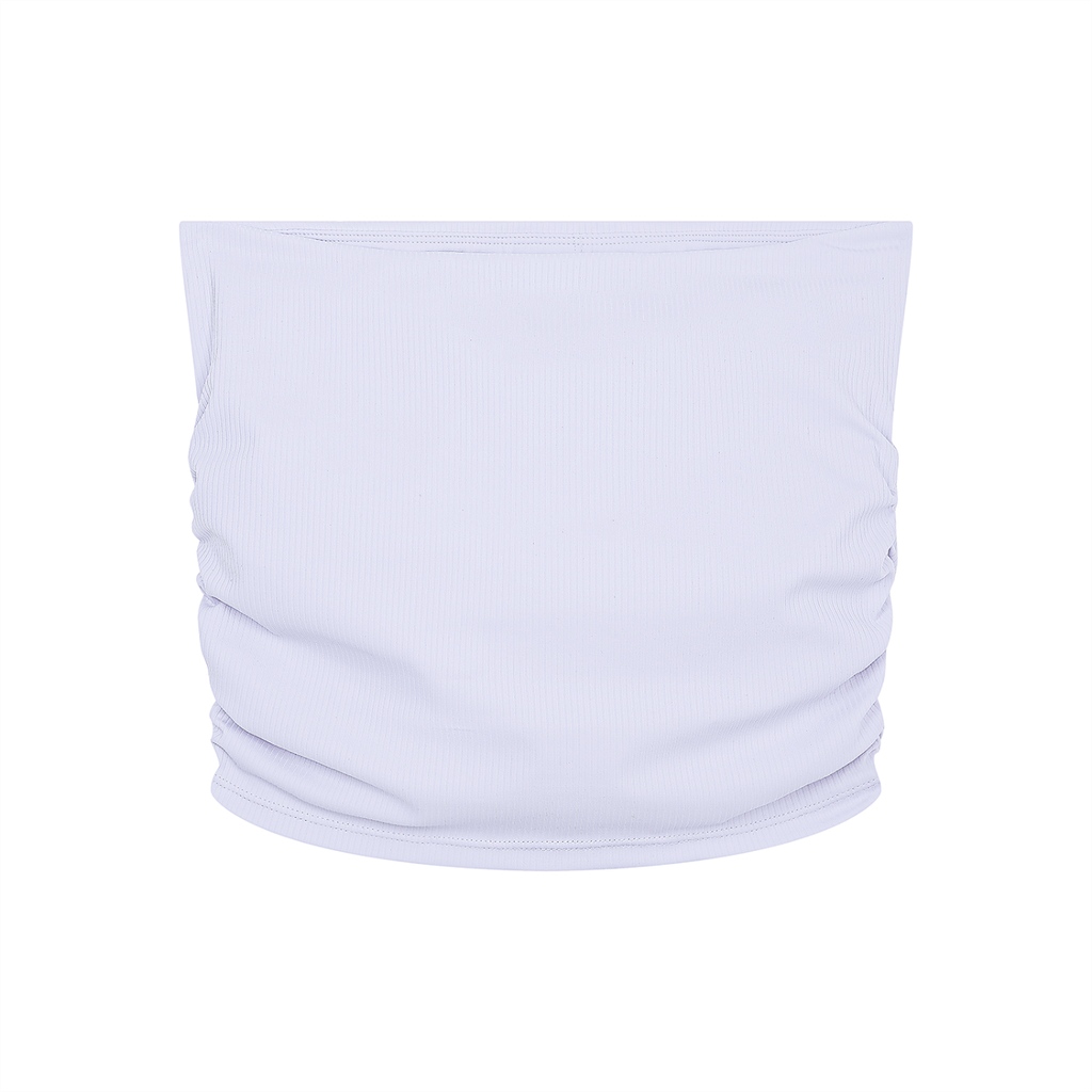 Bb fd Women’s Ruched Cropped Yoga Tube Top