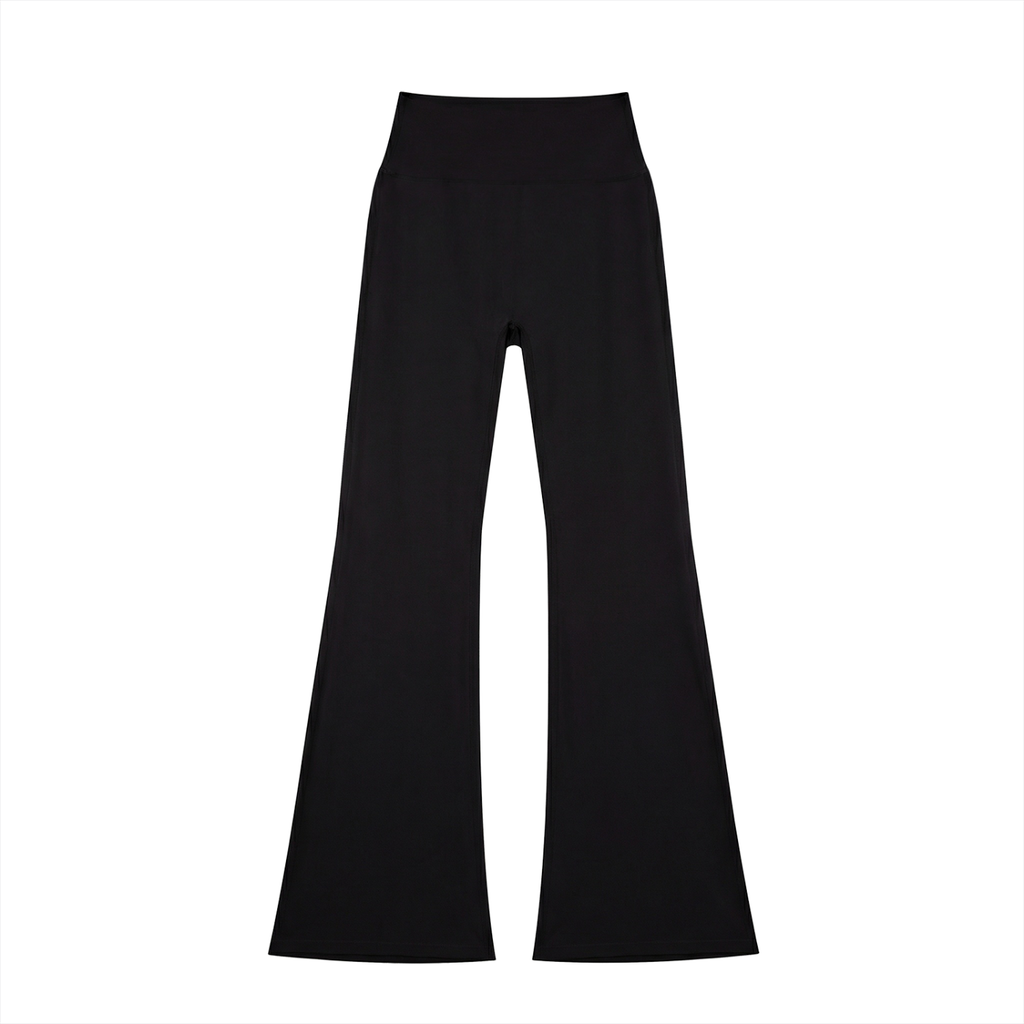 Women's plump print High-Waisted Flare Leggings